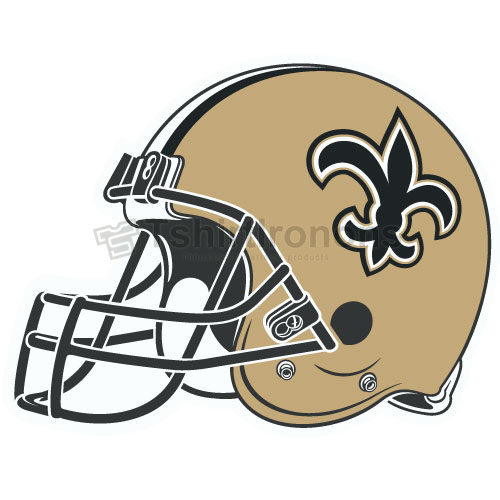 New Orleans Saints T-shirts Iron On Transfers N620 - Click Image to Close